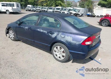 2010 Honda Civic Lx z USA, uszkodzony, nr VIN 2HGFA1F51AH546241